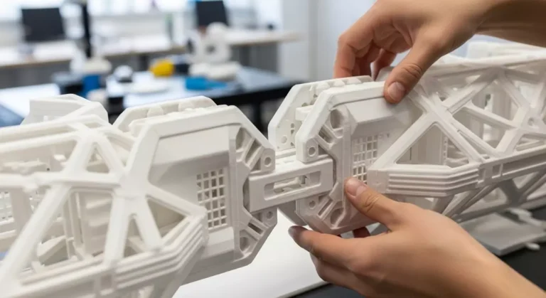 Składanie dużego modelu 3D z mniejszych wydrukowanych elementów